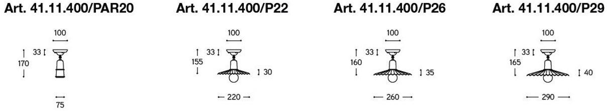 Aldo Bernardi Настенный светильник из латуни Civetta sun-id-1452647 - Вид №3