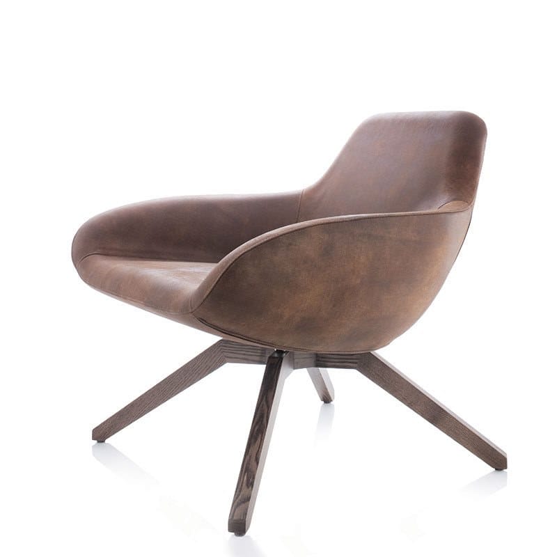 Кожаное кресло на насесте ALMA DESIGN X Big ARCH-00115147