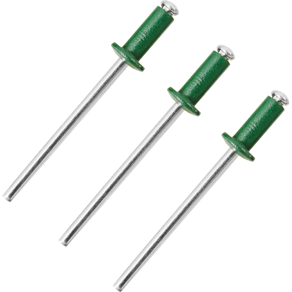 Заклепка RAL6005 зеленая 3.2x8 мм, 50 шт. 86487282 STLM-2087187 Santreyd 