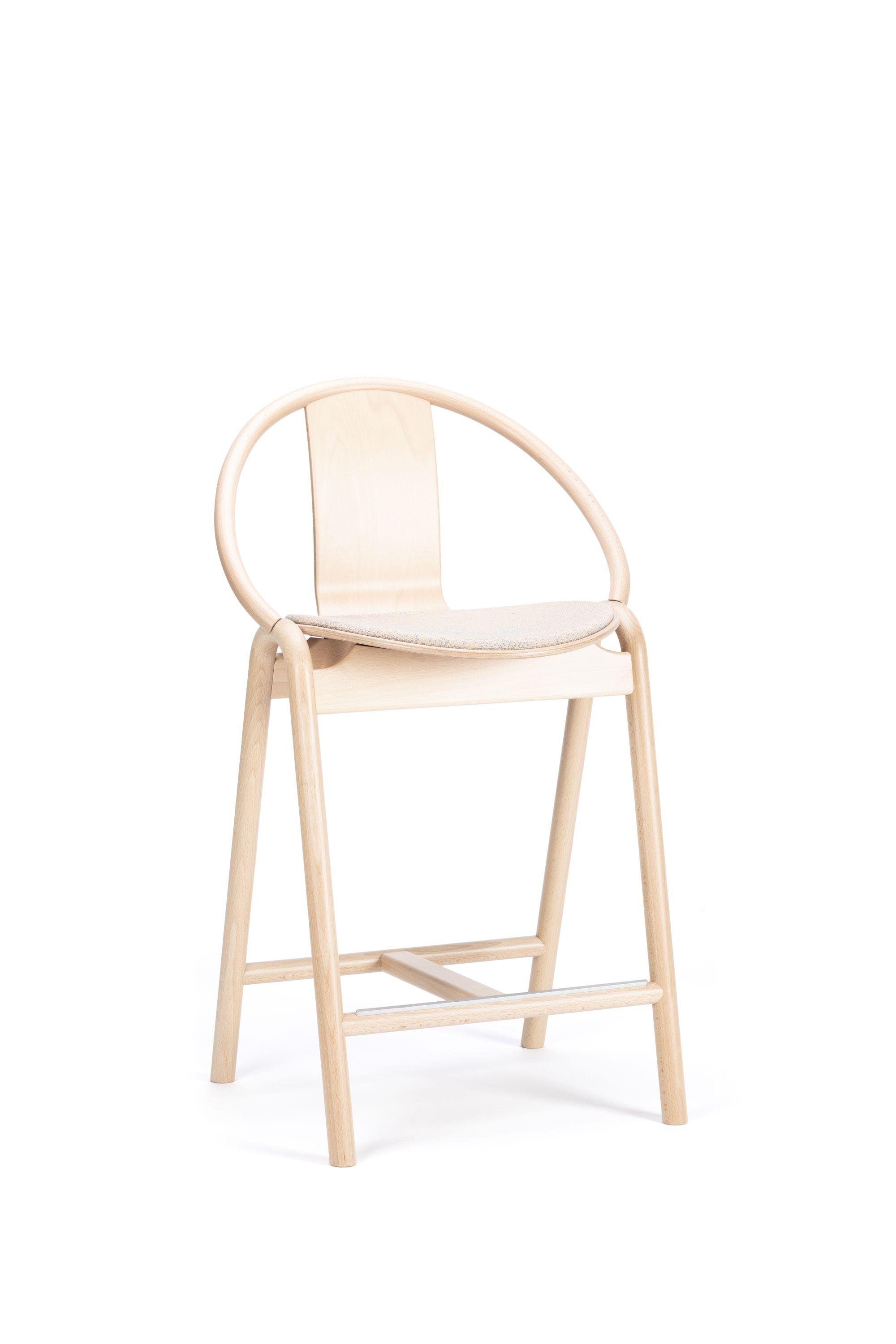 Высокий стул с мягким сиденьем TON AGAIN ARCH-00023267 - Вид №11