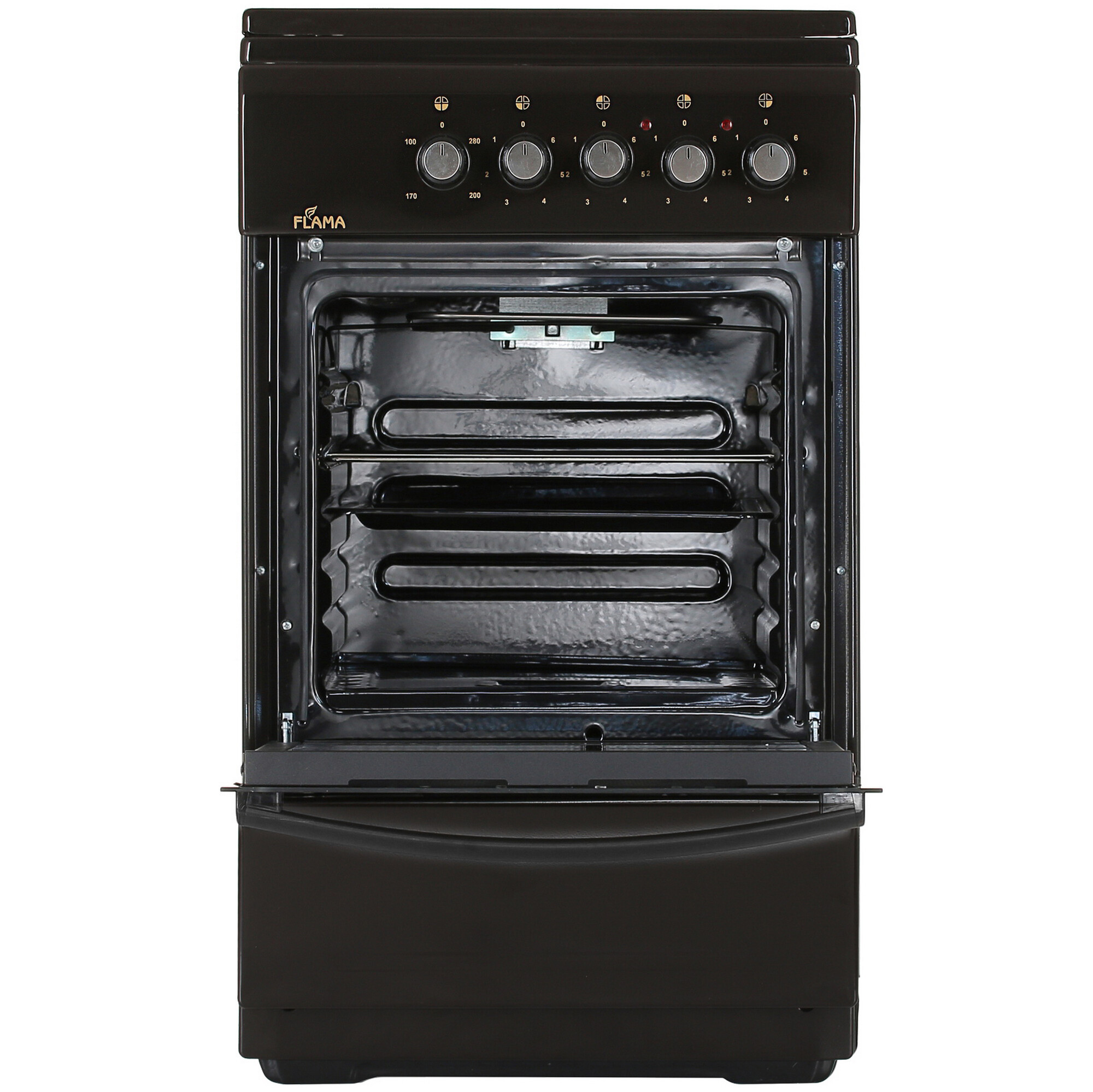 5305313 Электрическая плита FLAMA L FE 14010 коричневый Flama group STDN-0121534 - Вид №6