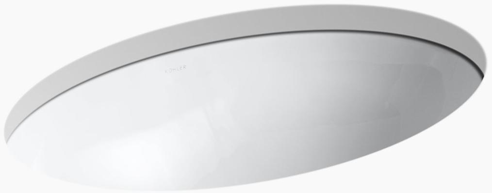 K-2240-96 Накладная раковина под столешницу  прямоугольная Kohler  - Вид №1