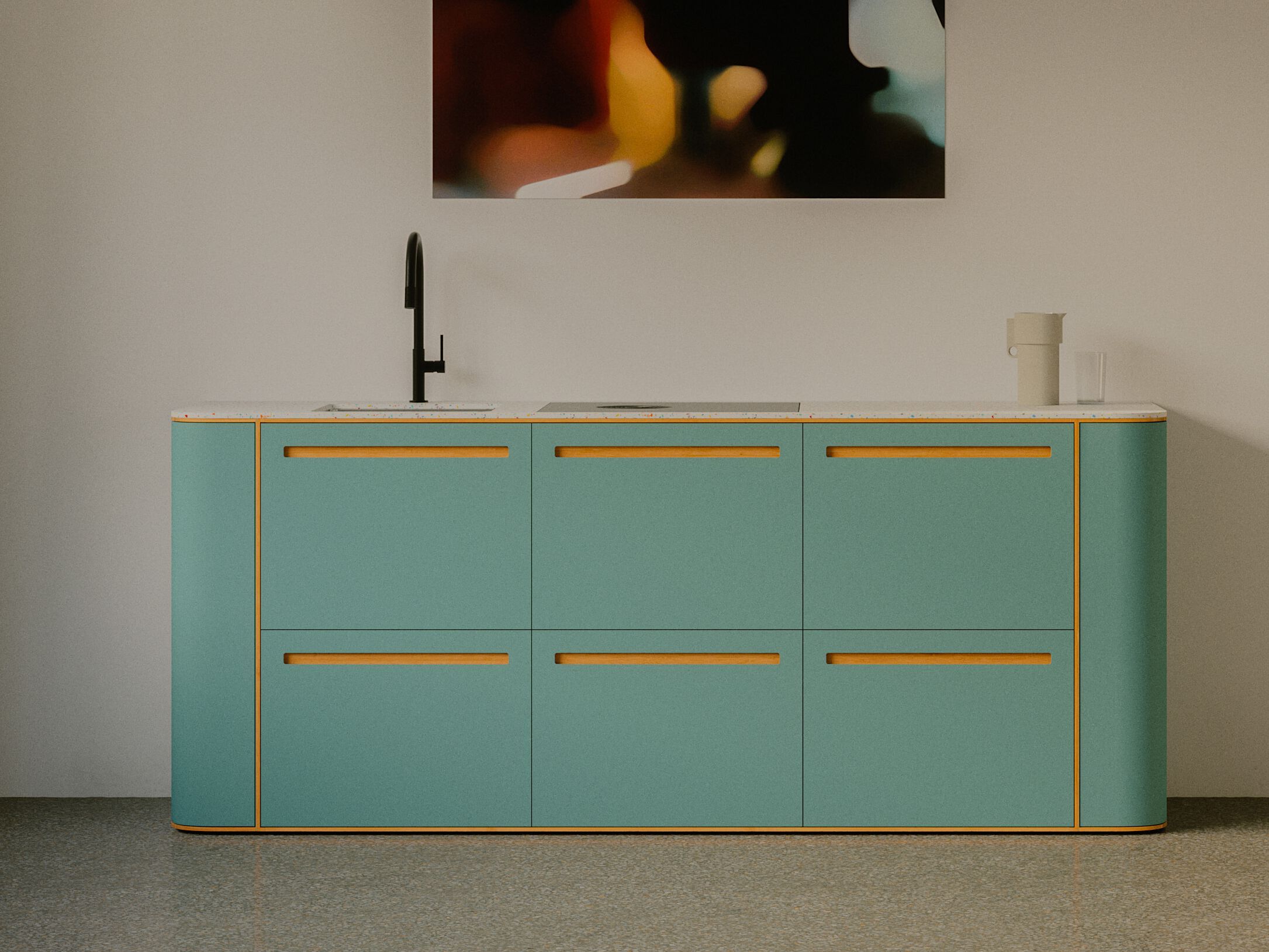 Встроенная кухня Neuvermoebelt TINY KITCHEN "HOME" ARCH-00031191 - Вид №1