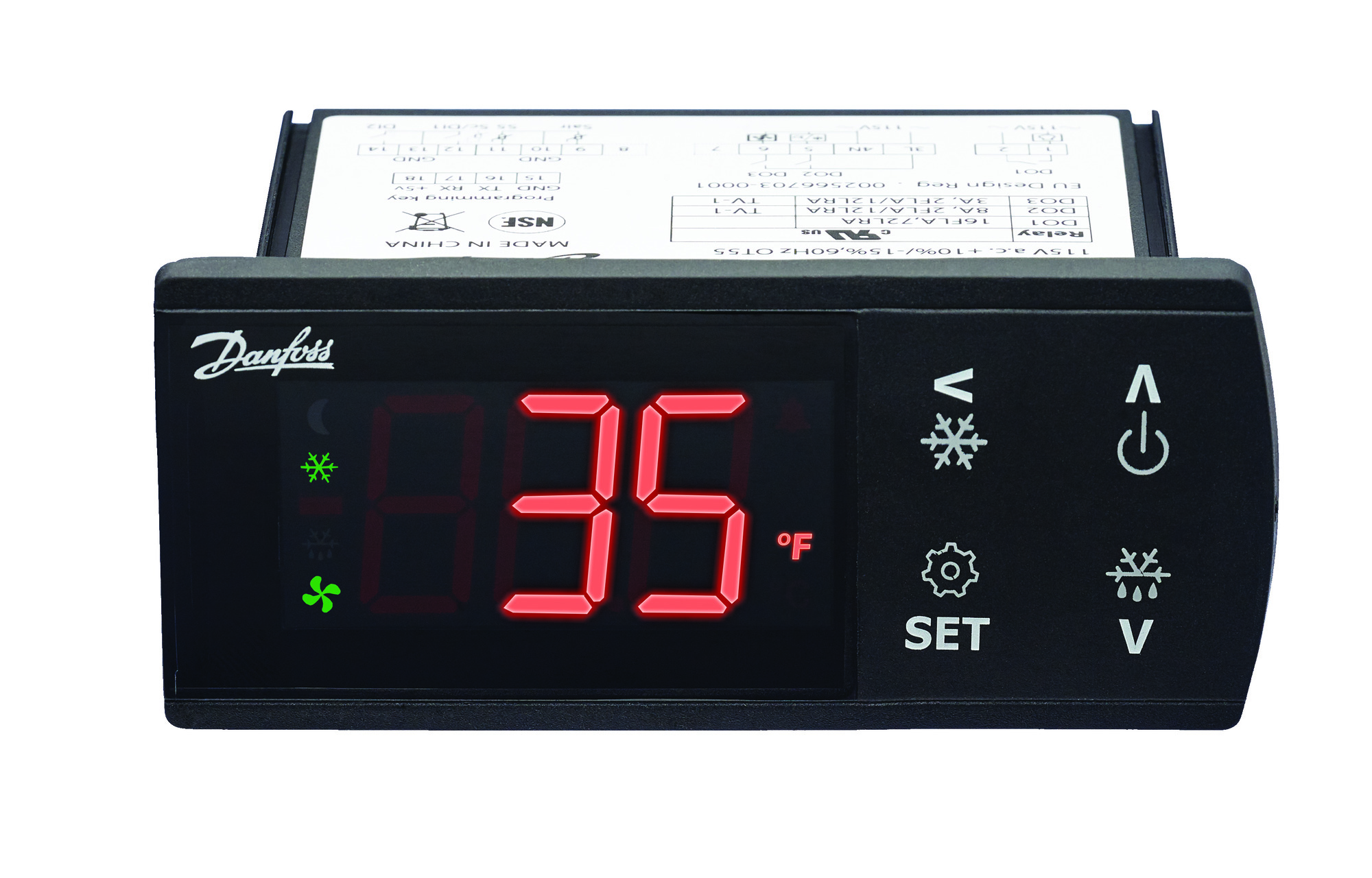 Danfoss ERC 21x ERC 213,Controller, RED LED, 240V 080G3294  - Вид №16