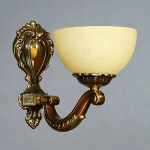 Бра светодиодное бронзовое Tenerife 02166/1 PB AMBIENTE ПОД СТАРИНУ 00-3927920 Бронза;желтый