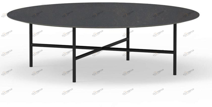 EXPORMIM Круглый садовый столик из dekton®  C916 / c910 