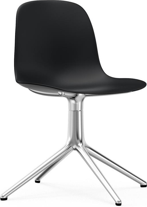 606002 Стул Swivel 4L Alu Black Normann Copenhagen Form