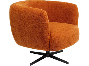 Тканевое вращающееся кресло