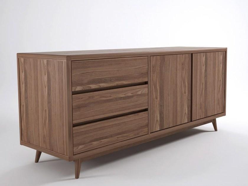 KARPENTER Комод деревянный с распашными дверцами Vintage sun-id-1490961 - Вид №5