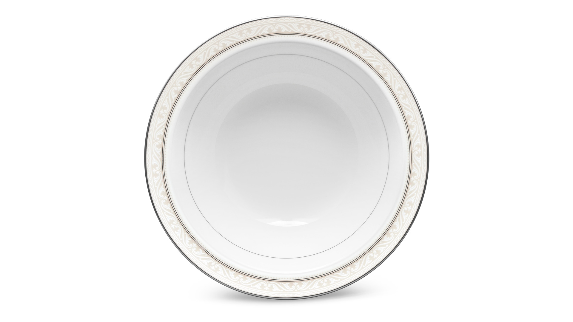 10672918 Noritake Сервиз столовый Noritake Монтвейл, платиновый кант на 6 персон 20 предметов, фарфор Фарфор костяной  - Вид №3