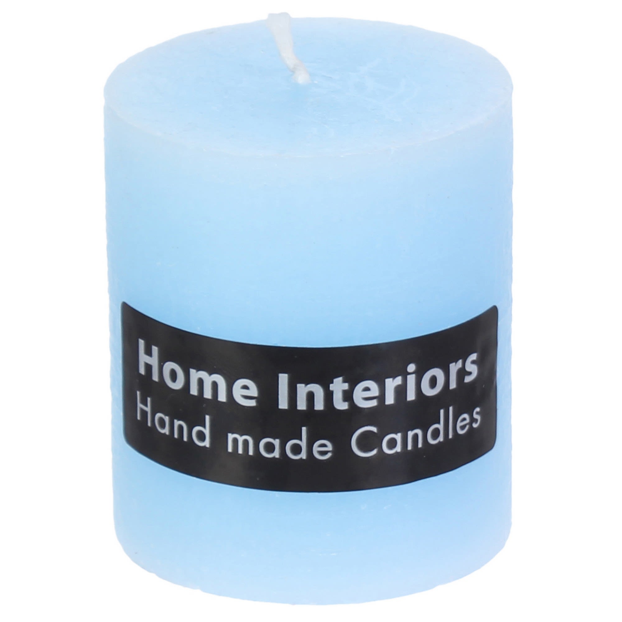82018410 Свеча-столбик «Рустик», 7х8 см, цвет голубой Santreyd 