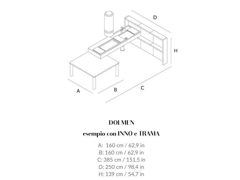 Кухня Lando DOLMEN ARCH-00061900 - Вид №2