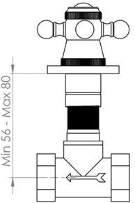rvb Смеситель для душа на одно отверстие 1920-1921 1921.--.82 - Вид №1
