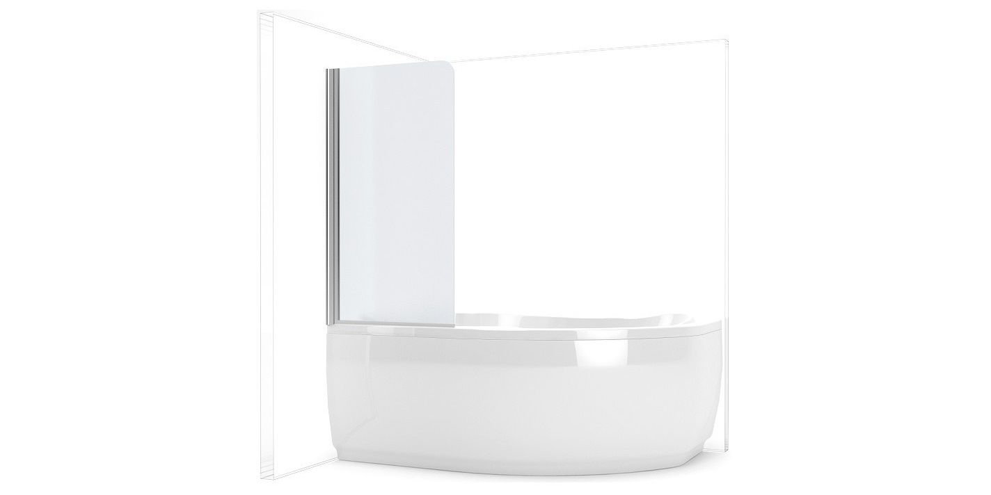 161912 Душевое ограждения на борт вынны Aquanet Россия AQ1 - Вид №1