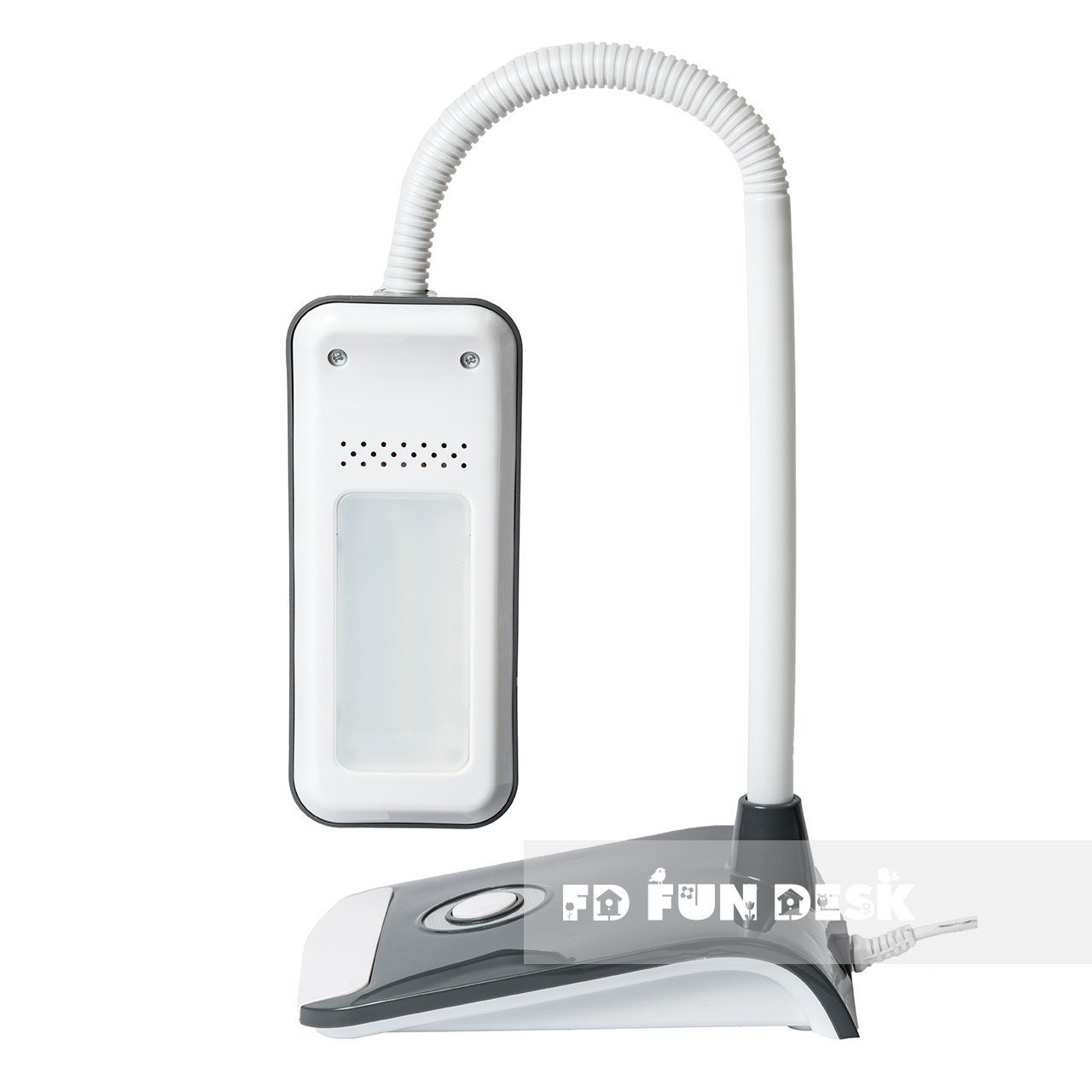 Лампа настольная светодиодная серая FunDesk LS3 grey FUNDESK  00-3948529 Серый Santreyd  - Вид №1