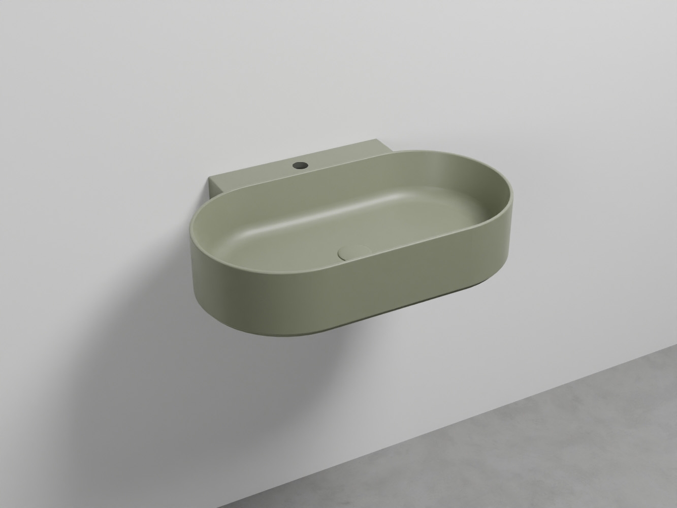 MRLS70-AG Ovale 70 одно отверстие cielo Mare Ceramica Cielo