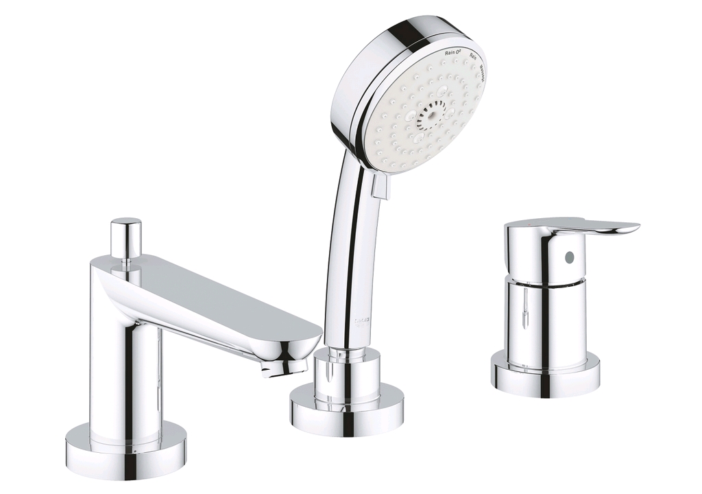 Акриловая ванна Aquanet Capri 160x100 R (каркас + смеситель Grohe BauEdge 2511700A) 002039150017645900240613 - Вид №5