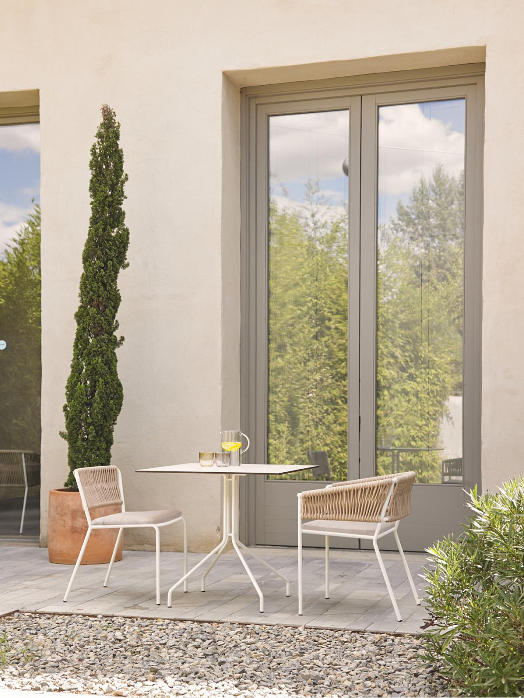 107241 Обеденный стол со столешницей Compact 70 х 70 см Point Weave POINT1920  - Вид №2