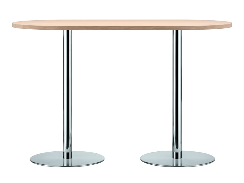 Высокий овальный стол THONET S 1125 ARCH-00056246