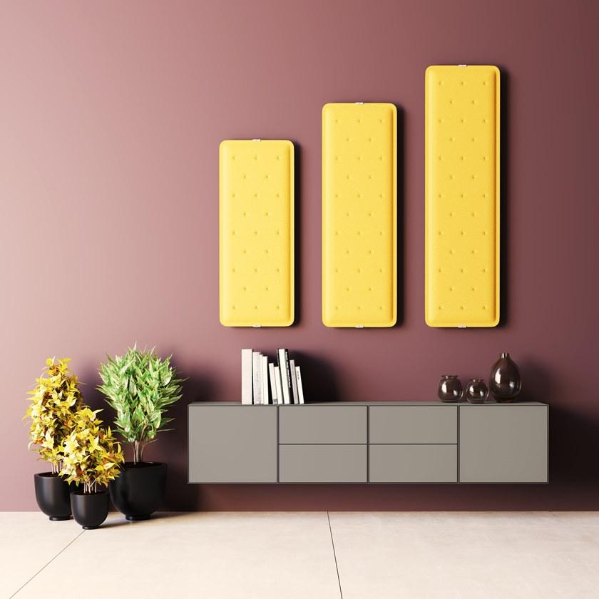 Steelbox by Metalway Огнеупорная акустическая стеновая панель из trevira® cs Zen sun-id-1481902 - Вид №4