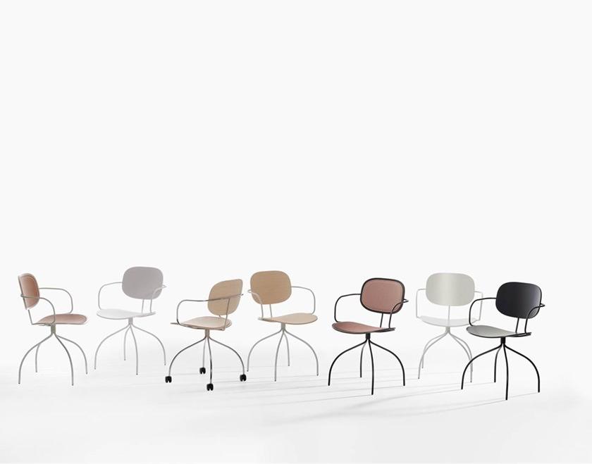 IOC project partners Деревянный стул с подлокотниками Magenta sun-id-1431494 - Вид №2