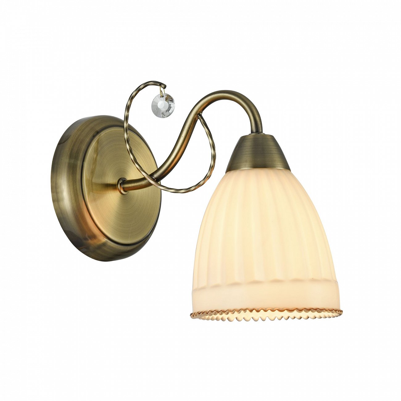 Бра настенное бронзовое Letizia FR2757-WL-01-BZ FREYA CLASSIC 00-3957478 Бронза - Вид №4