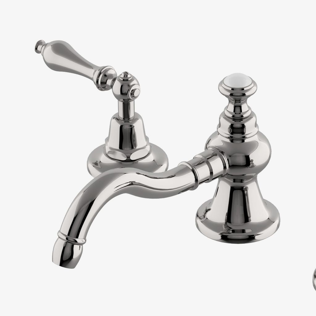 ETLS43 Низкопрофильный смеситель для унитаза Etoile с тремя отверстиями и металлическими ручками для унитаза Waterworks - Вид №1