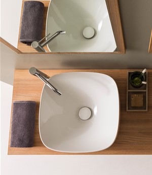 5501 Scarabeoceramica Умывальник 42x42 Moon Santreyd