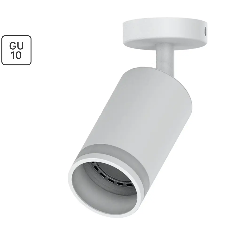 Спот поворотный Feron ML231 1 лампа 2 м² цвет белый STLM-2054570