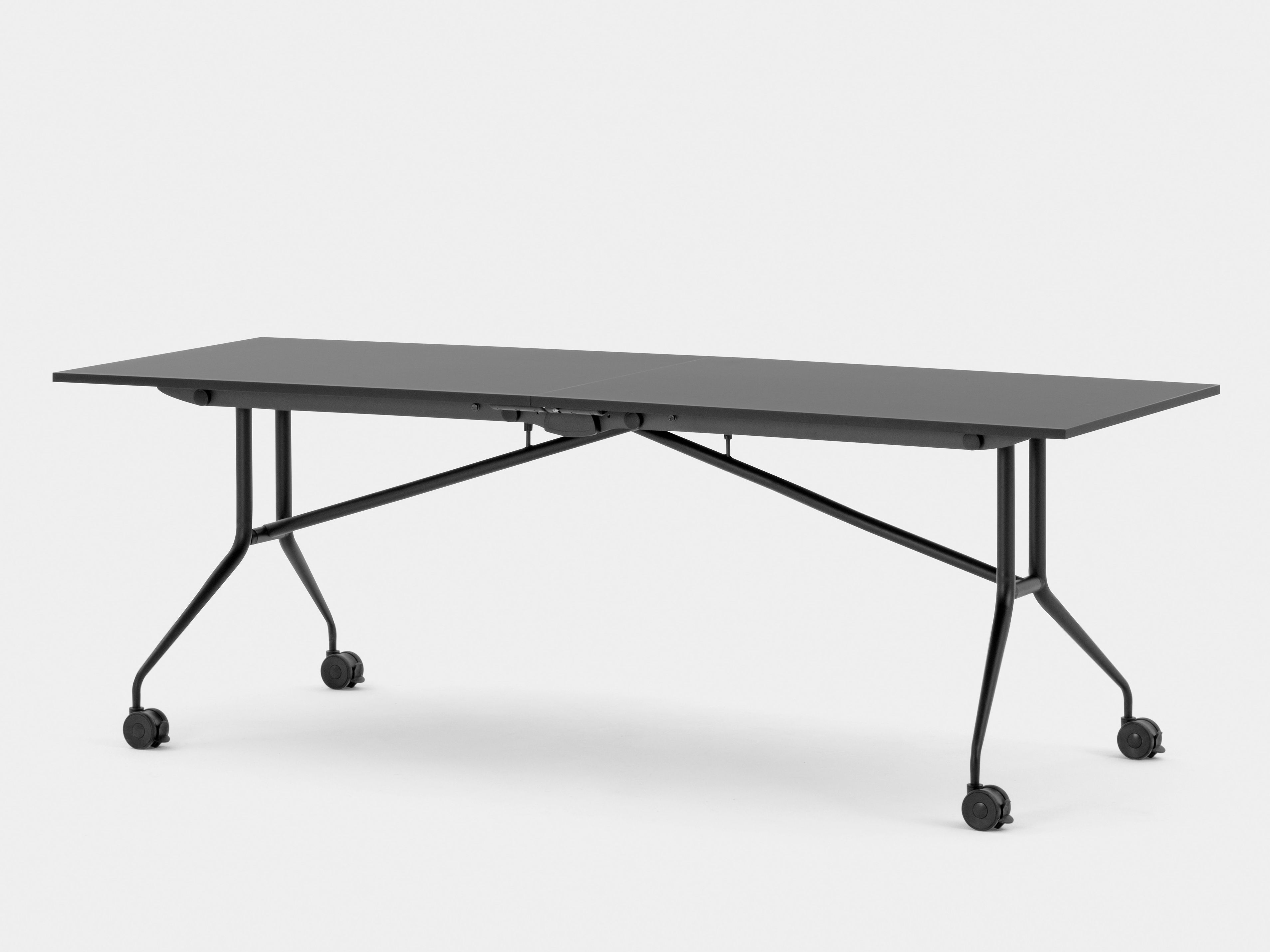 Прямоугольный стол из ламината на колесах In Stock Мара ARCH-00047027