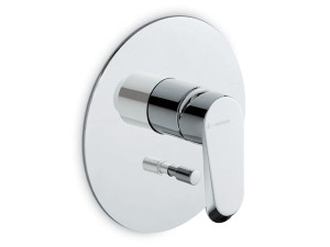 Встраиваемый однорычажный смеситель для душа с переключателем