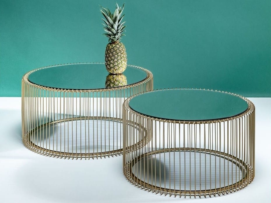 Круглый журнальный столик для гостиной KARE Design ARCH-00101562 - Вид №4