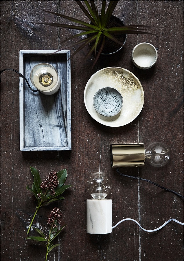 208614305011 Лампа настольная bristol, 10хD8 см, серая Frandsen  - Вид №1