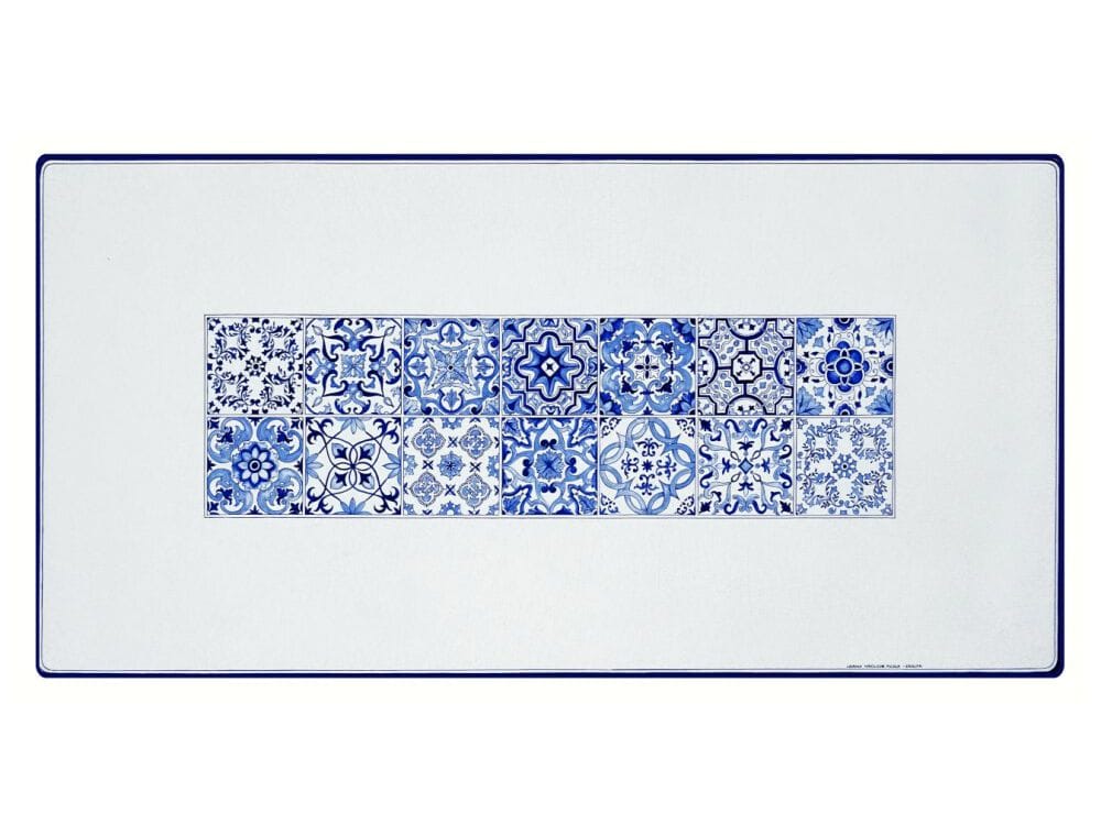 Прямоугольный стол из лавового камня Grandi Maioliche Ficola классическая ARCH-00081163 - Вид №1