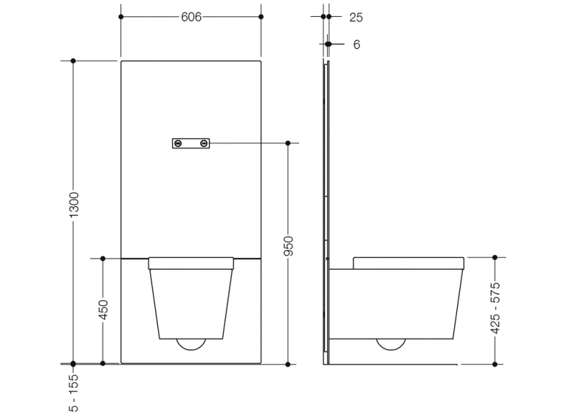 S50.02.102010 туалетный модуль HEWI S 50 Module  - Вид №5