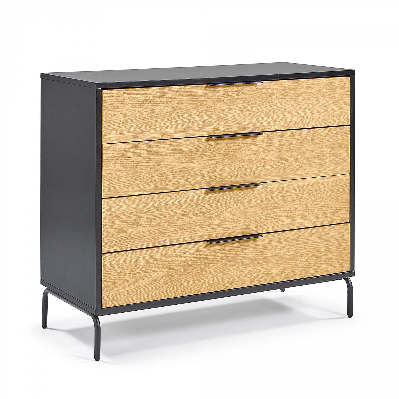 067827 Комод Savoi 100 х 90 черный La Forma Stellar - Вид №2