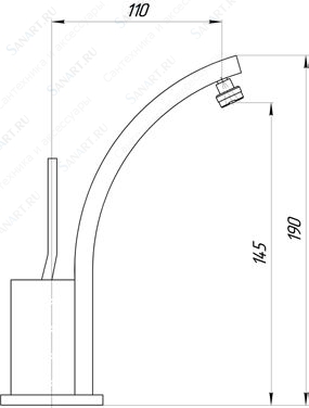 ML.TOR-9023.CR Смеситель Migliore Tor - Вид №1