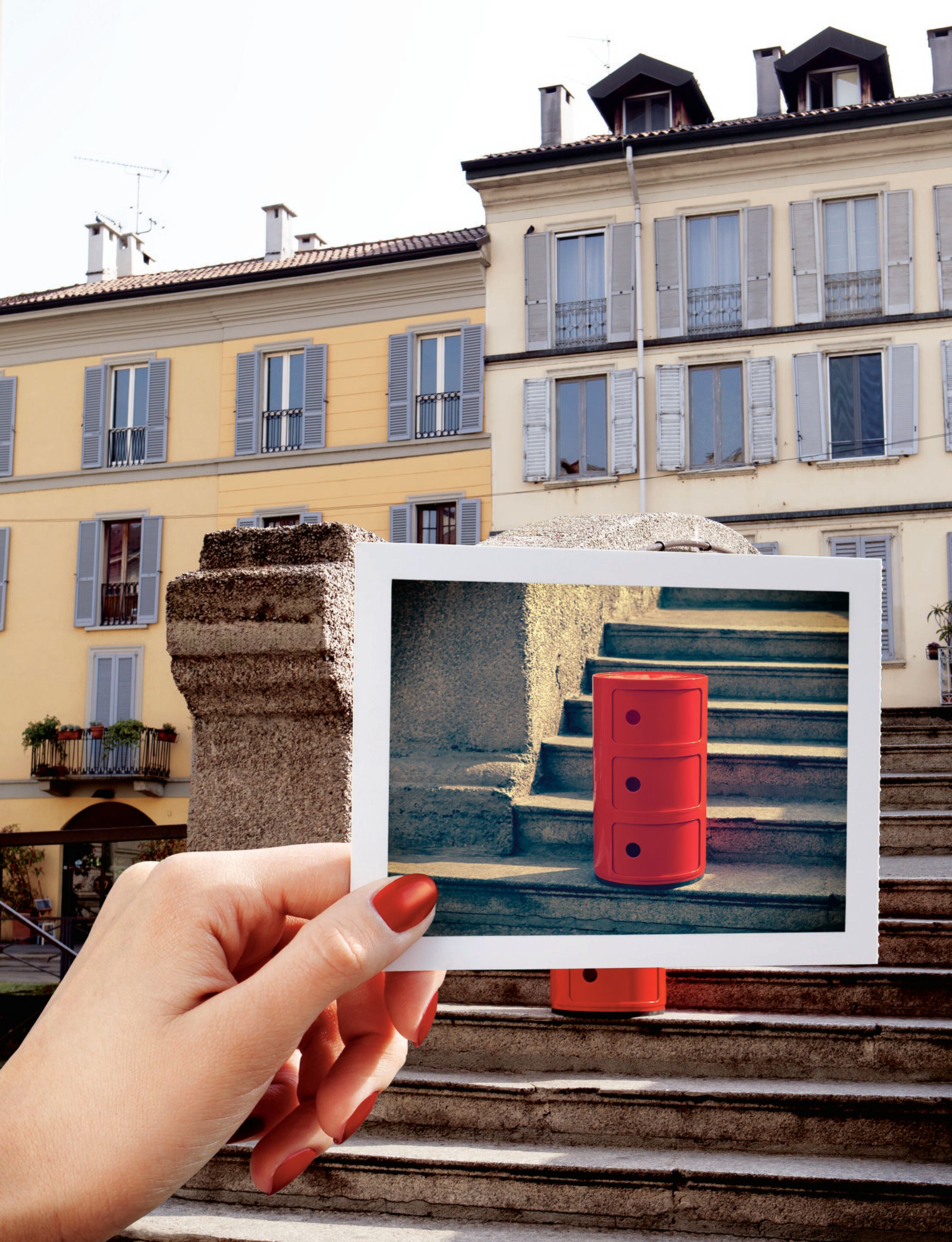 Мобильный корпус из АБС-пластика Kartell секционные ARCH-00116210 - Вид №2