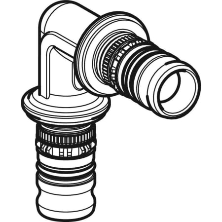 GEBERIT 612.271.00.5 Угольник Geberit Mepla  - Вид №1