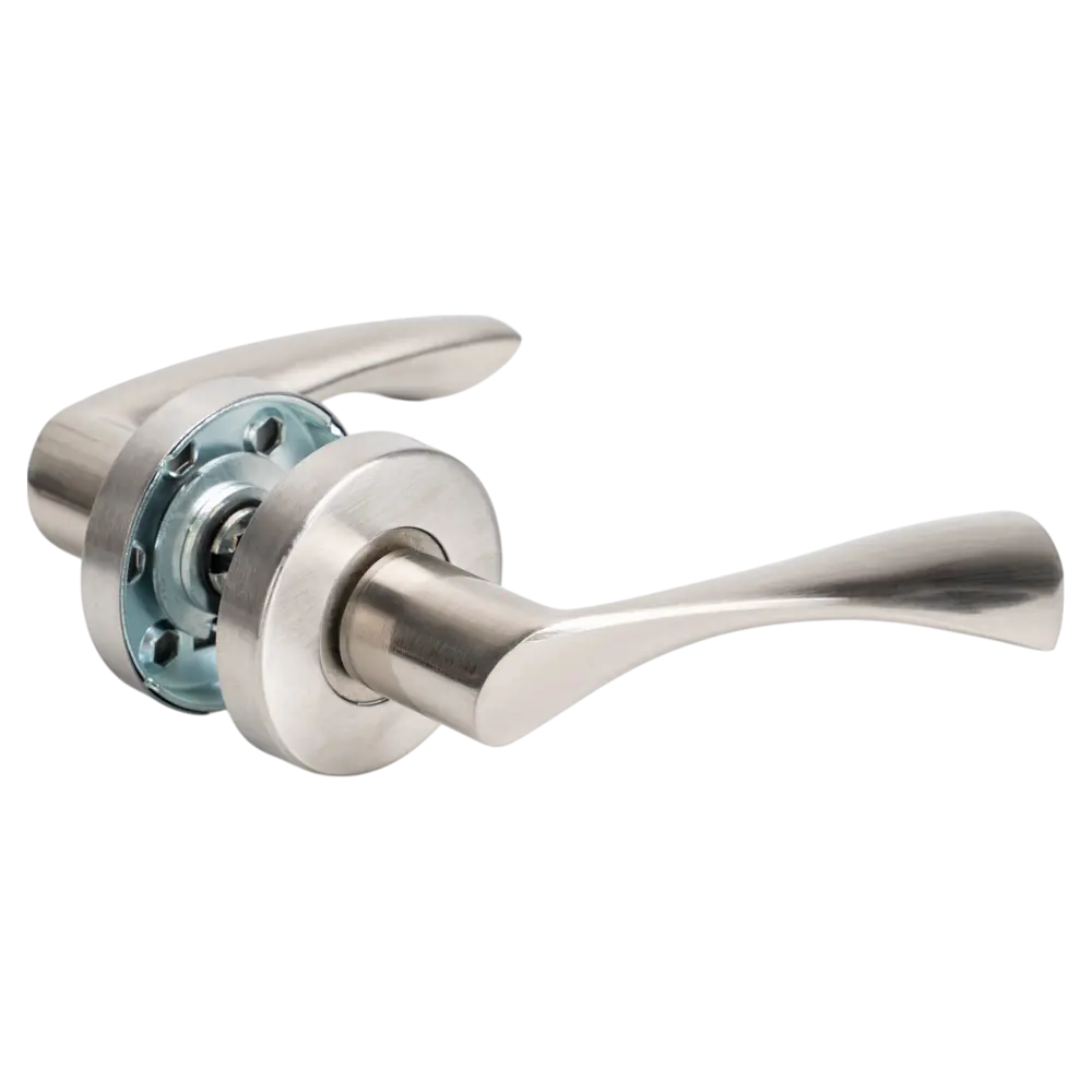 Дверные ручки Edson EDS-6336 в цвете никель для межкомнатных дверей 89404520 STLM-1571958