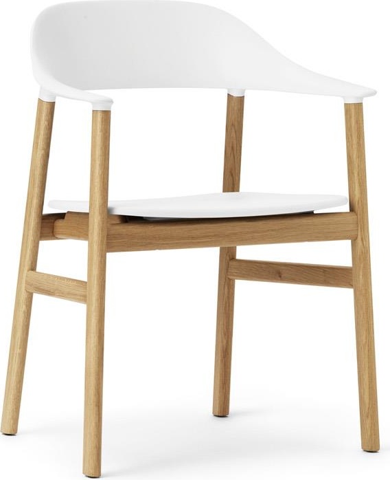 1401028 Herit Armchair Oak White Normann Копенгаген Normann Copenhagen 