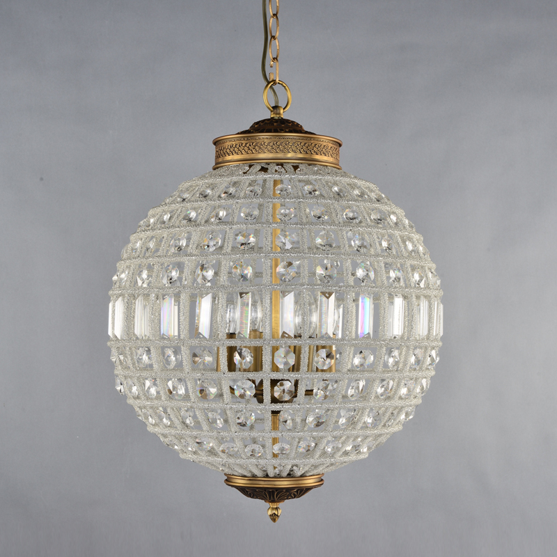 Подвесной светильник Casbah 6 brass от Delight Collection 8980-6D DELIGHT COLLECTION ДИЗАЙНЕРСКИЕ 243732 Прозрачный;латунь  - Вид №2