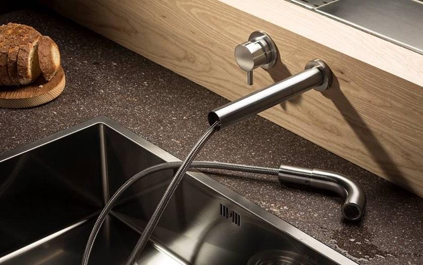 MINA Смеситель для кухни / смесителя для раковины из нержавеющей стали Must 9696 - Вид №6