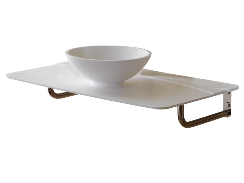 Круглый подвесной умывальник в HIMACS Ponte Giulio Росс ARCH-00130637