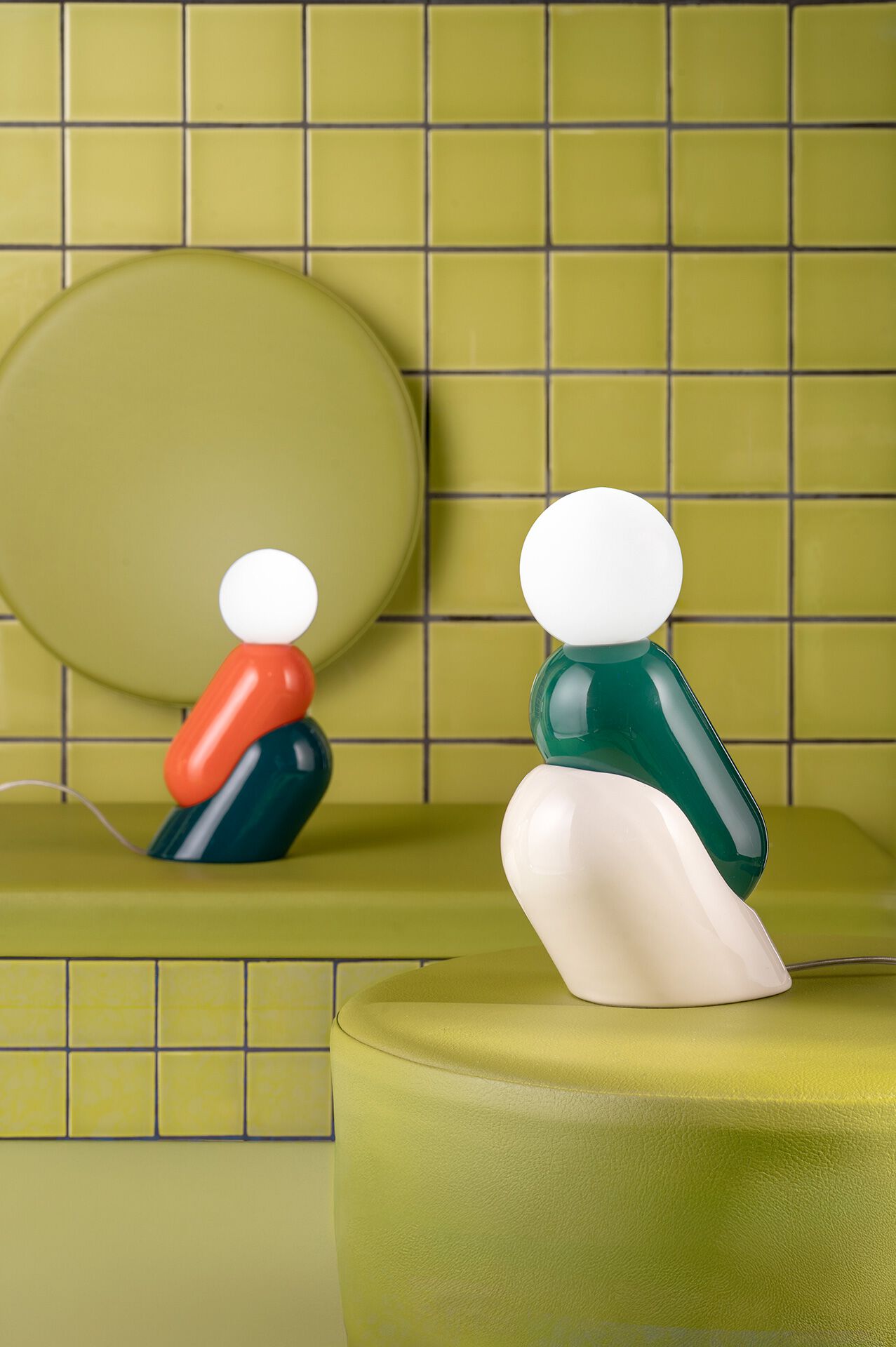 Керамическая настольная лампа FERROLUCE TATA C2820 ARCH-00124482 - Вид №8