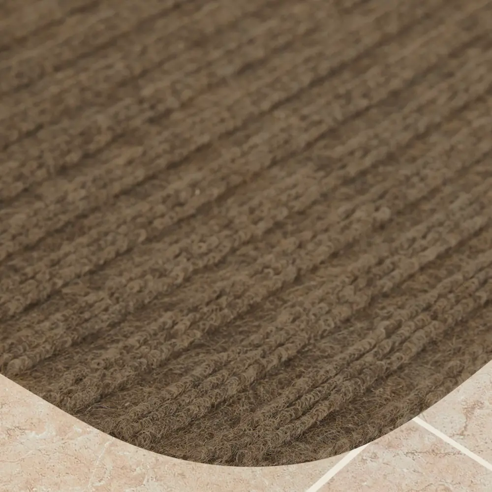 Коврик декоративный полипропилен Модерн Сфинкс 40x60 см цвет коричневый CTIM STLM-2158769 - Вид №2