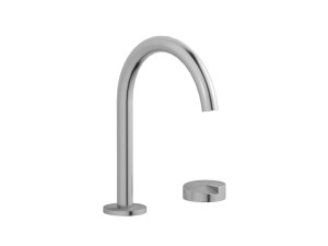 Смеситель для раковины с 2 отверстиями из нержавеющей стали