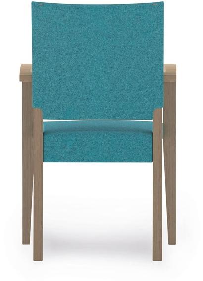 PIAVAL Штабелируемый тканевый стул с подлокотниками Theorema | health & care 44-14/1 - Вид №3