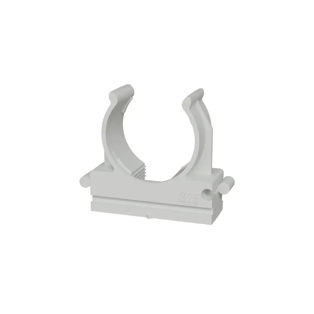 Клипсы Lexman для крепления труб D25 мм (10 шт) - надежная фиксация коммуникаций 88460840 STLM-1321464