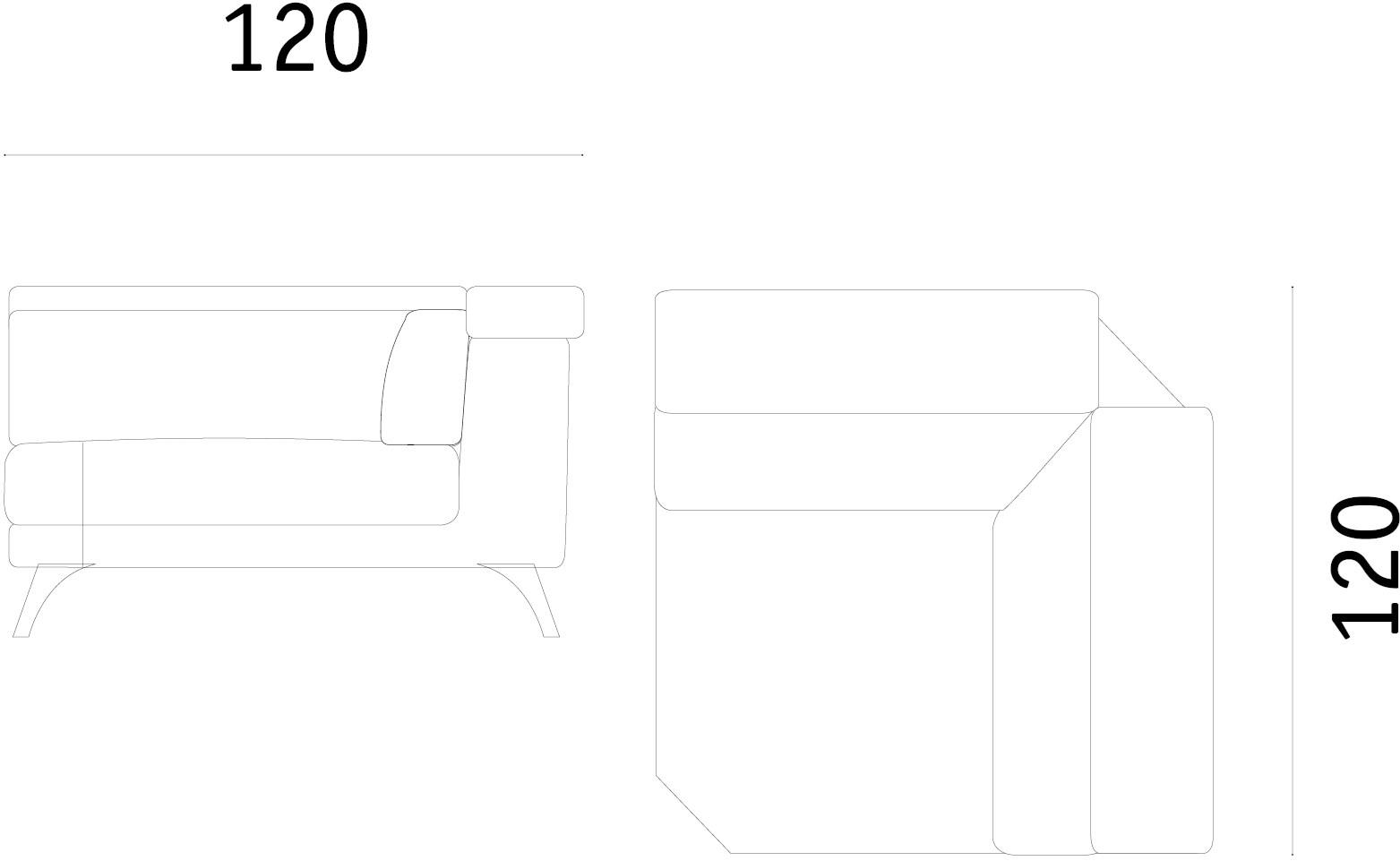 Febal Casa Диван-кресло со съемным кожаным чехлом sun-id-1361803 - Вид №23